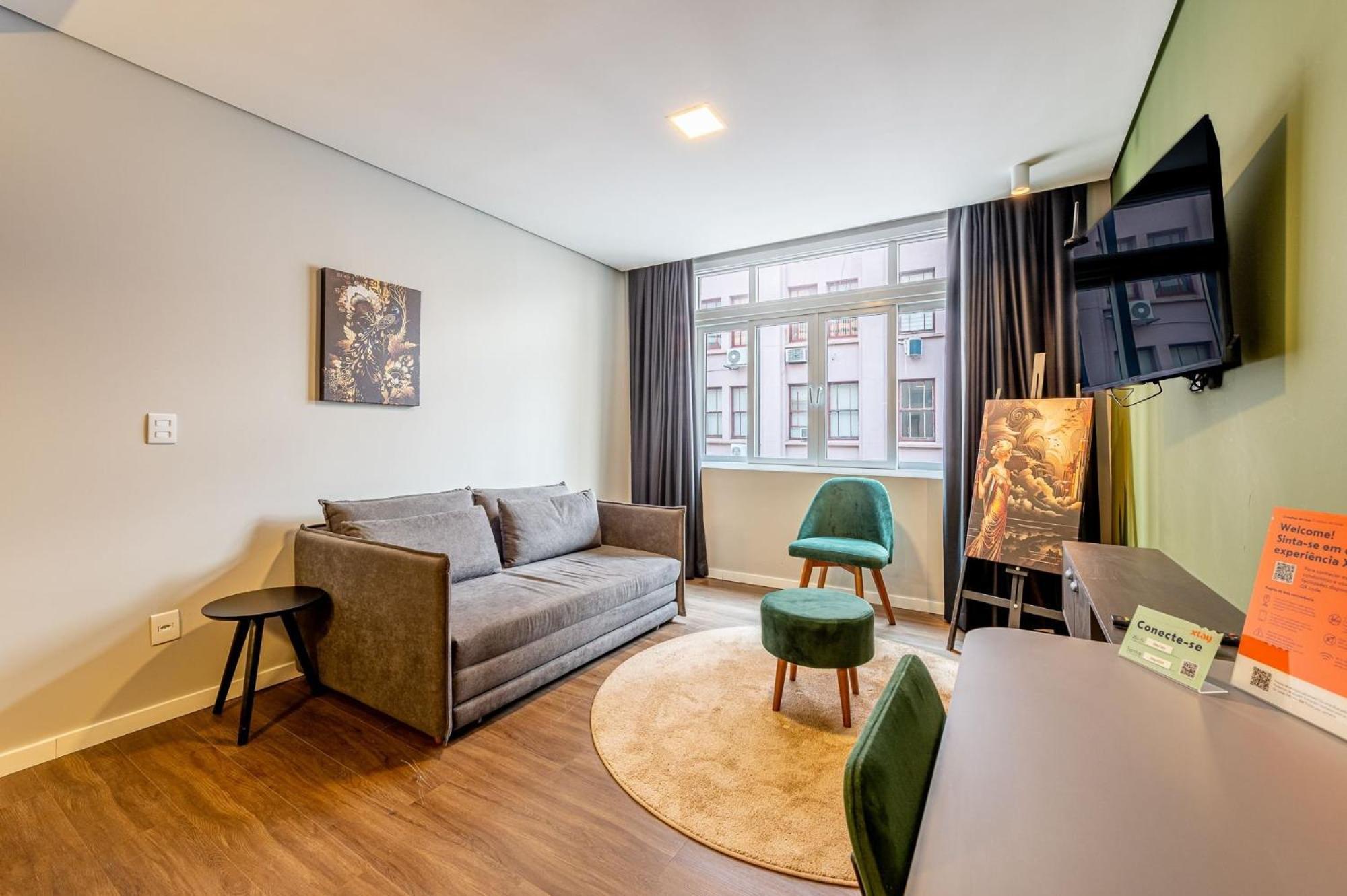 Studio Completo Proximo Ao Centro Historico De Poa - Xtay Cais Porto Alegre Luaran gambar